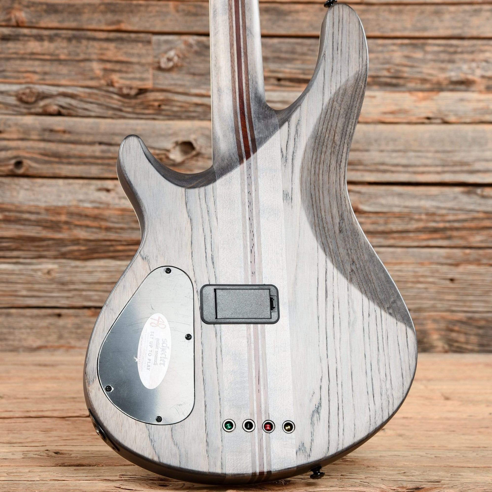 Schecter SLS Elite-4 Evil Twin Satin Black Bass Guitars / 4-String