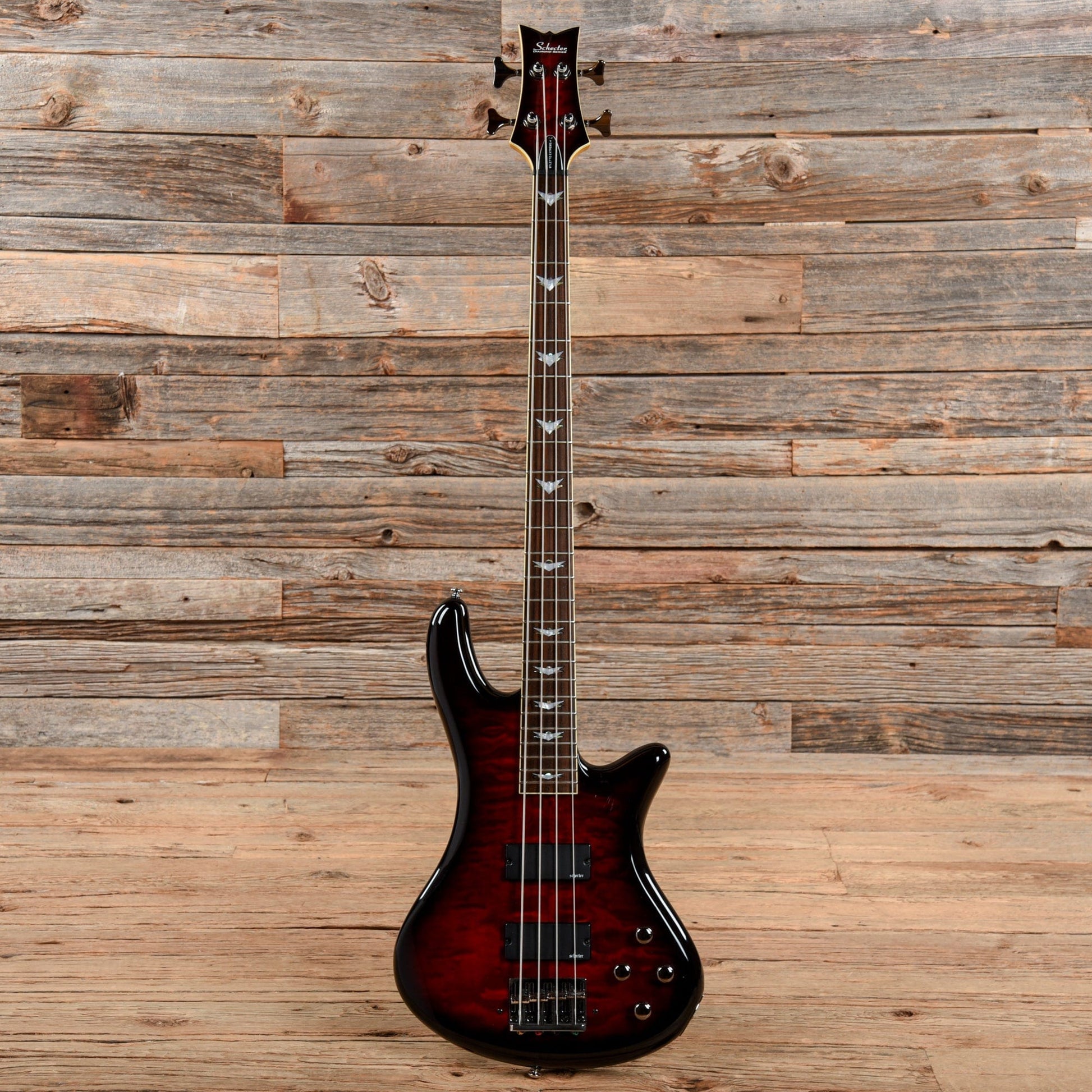 Schecter Stiletto Extreme 4 Black Cherry 2016 Bass Guitars / 4-String
