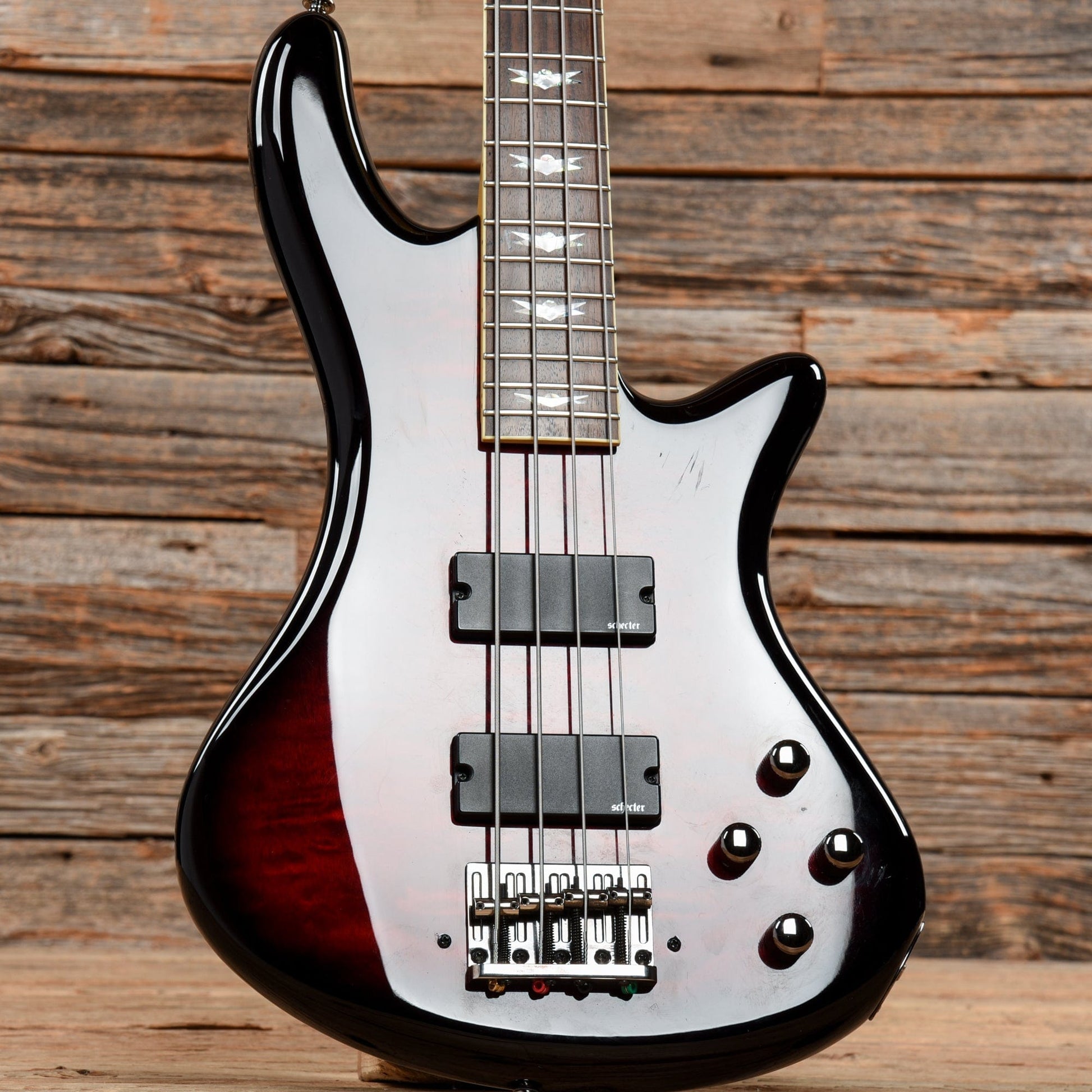 Schecter Stiletto Extreme 4 Black Cherry 2016 Bass Guitars / 4-String