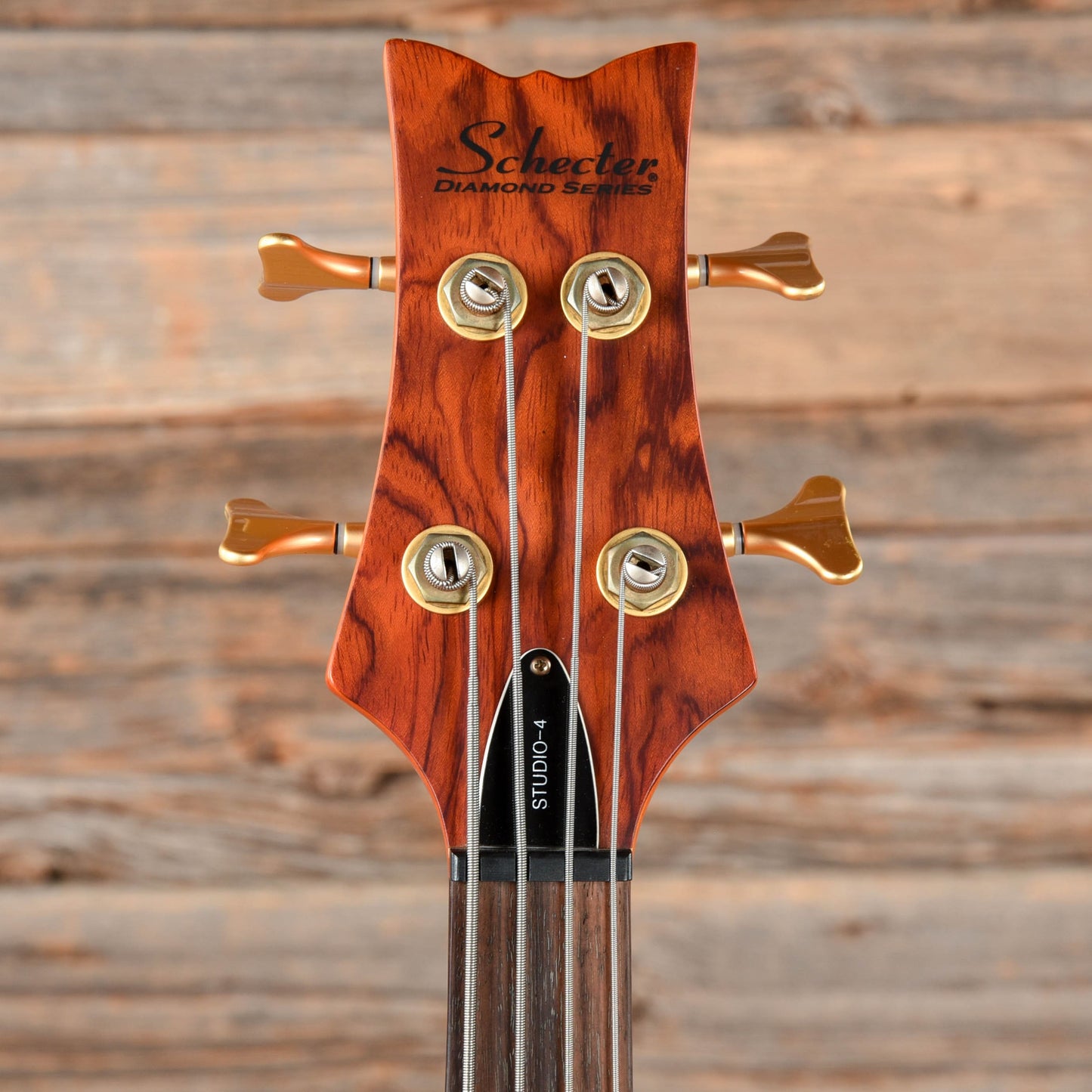 Schecter Stiletto Studio 4 Honey Satin 2013 Bass Guitars / 4-String