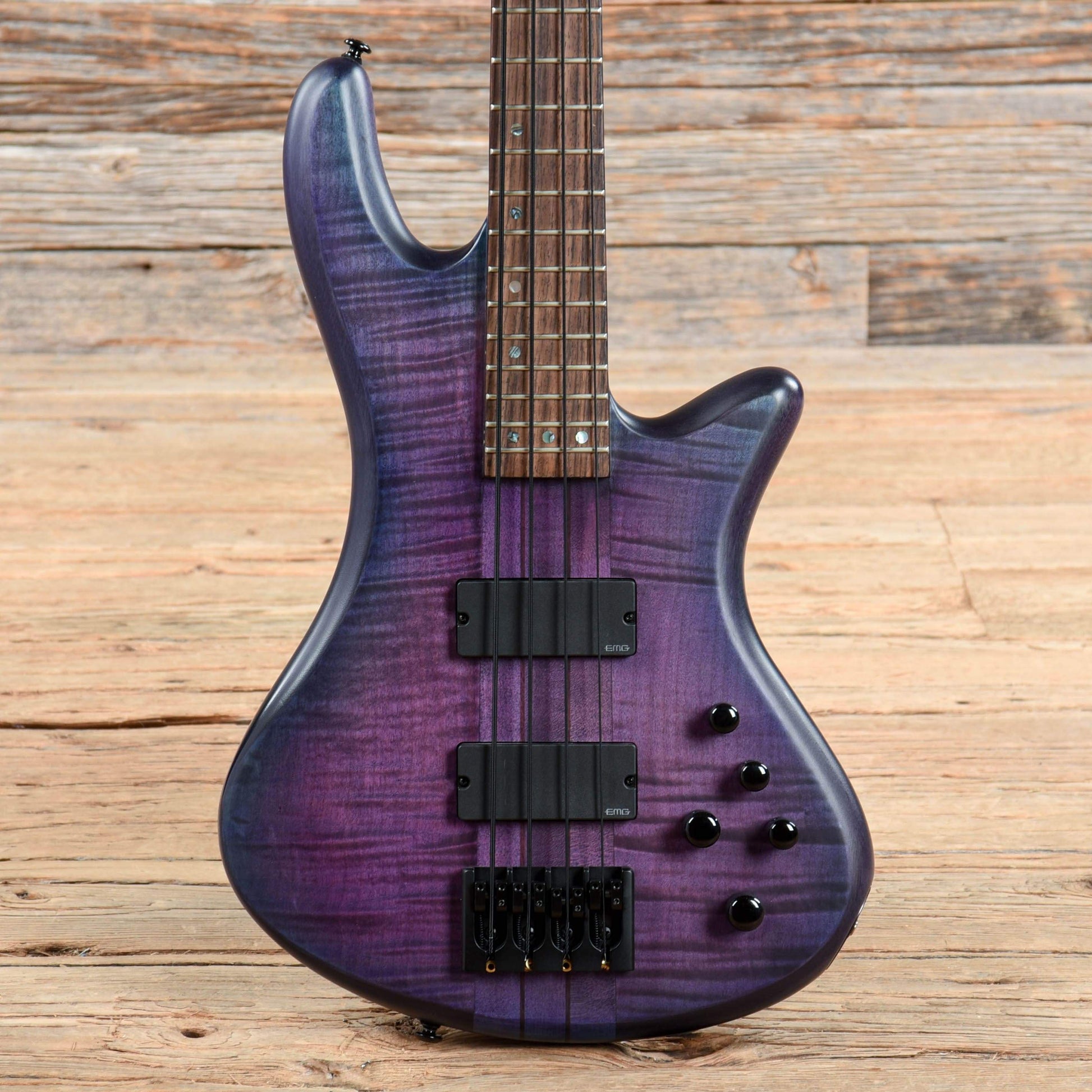 Schecter Stiletto Studio-4 Transparent Purple Burst 2018 Bass Guitars / 4-String