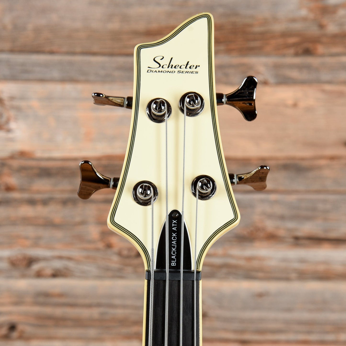 Schecter Blackjack ATX C-4 Aged White 2012 Bass Guitars / 5-String or More