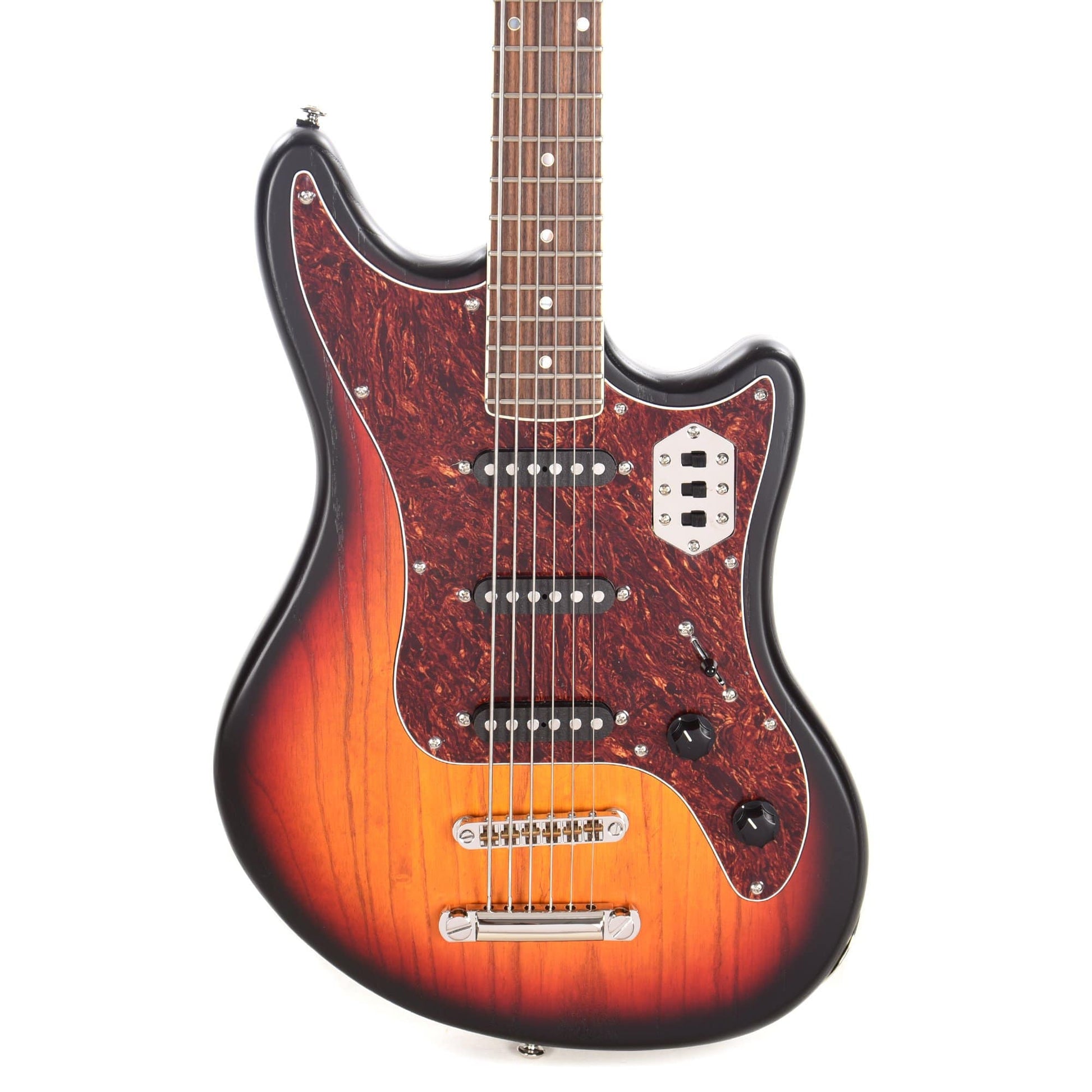 Schecter Hellcat VI Baritone 3-Tone Sunburst Electric Guitars / Baritone