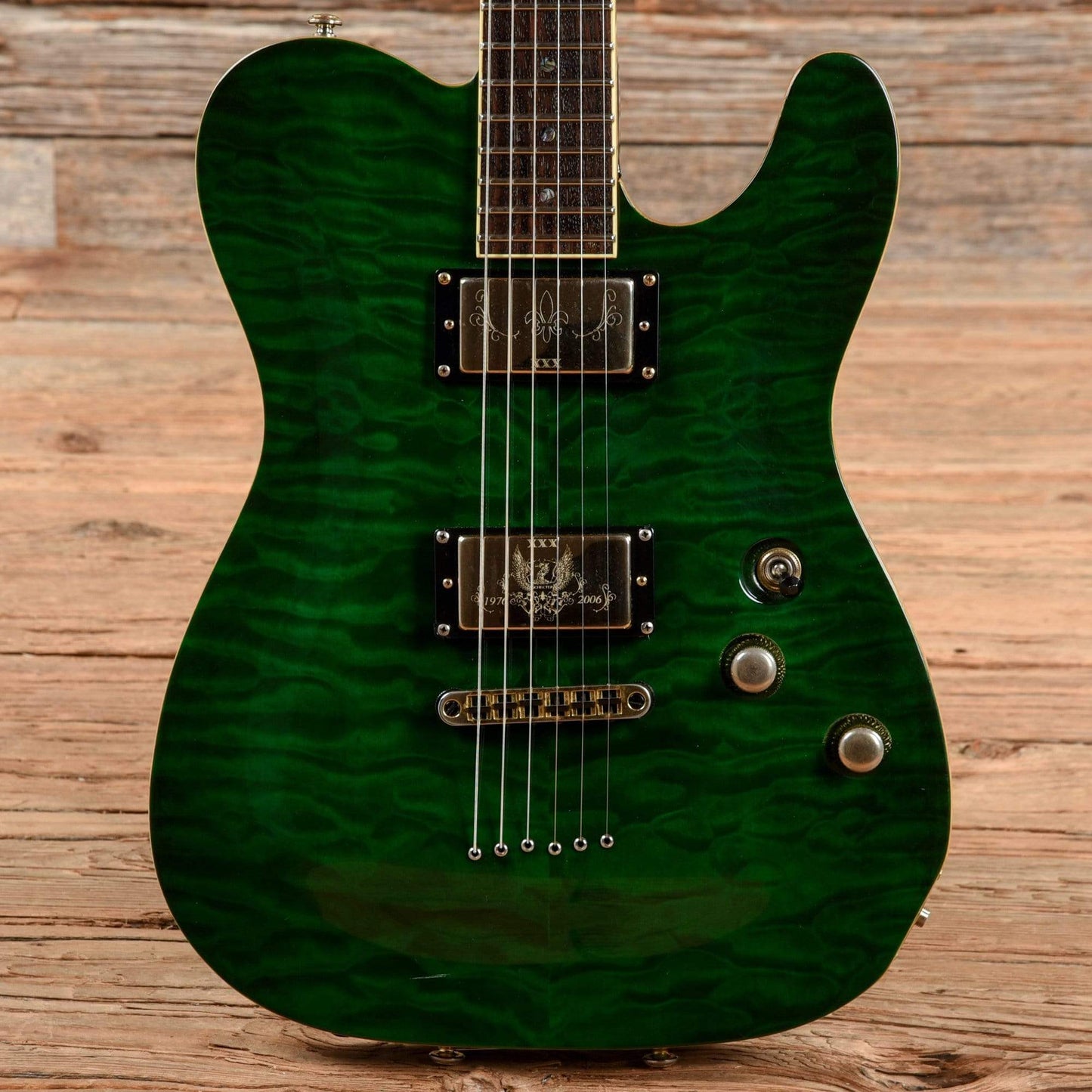 Schecter 30th Anniversary PT Emerald Green 2005 Electric Guitars / Solid Body