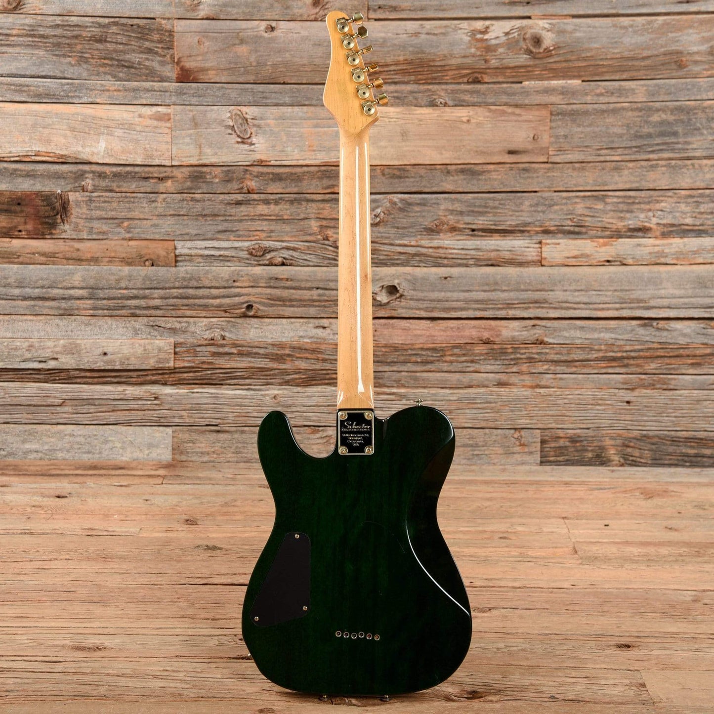 Schecter 30th Anniversary PT Emerald Green 2005 Electric Guitars / Solid Body