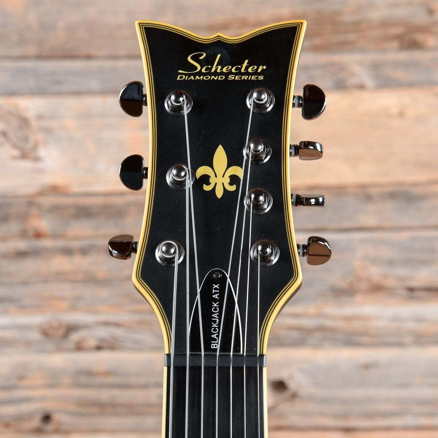 Schecter Blackjack ATX Solo-7 Aged Black Satin 2012 Electric Guitars / Solid Body