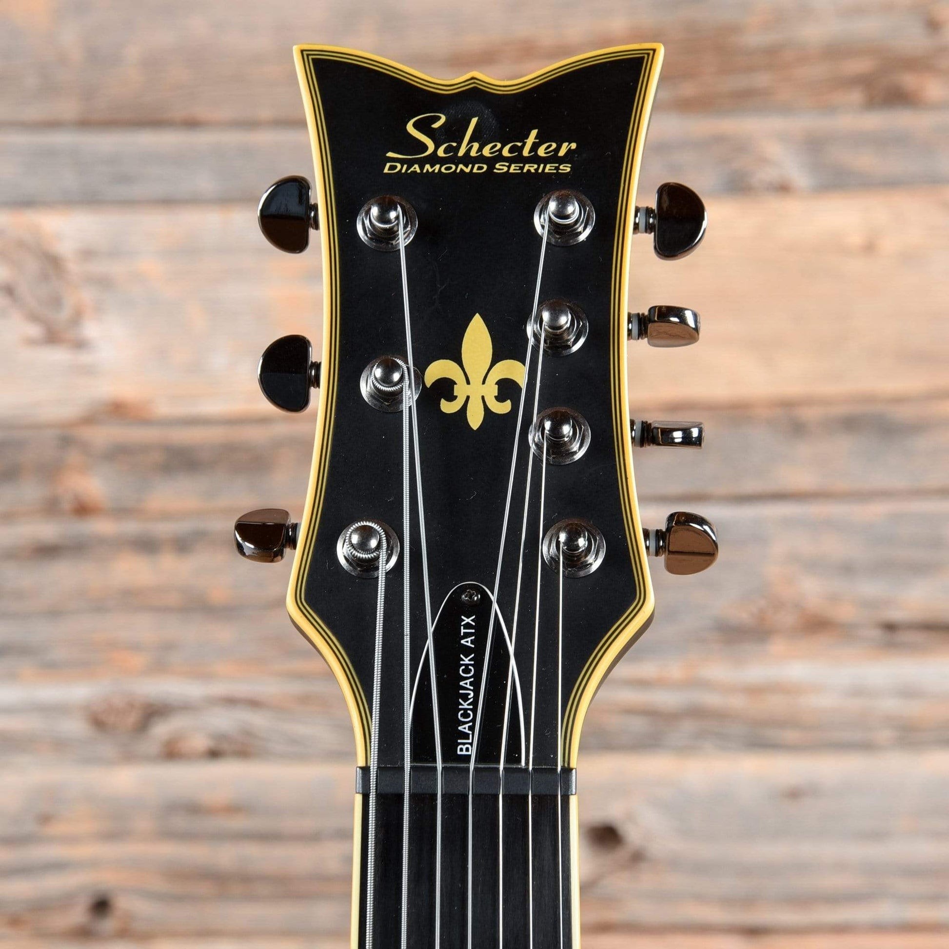 Schecter Blackjack ATX Solo-7 Aged Black Satin 2012 Electric Guitars / Solid Body