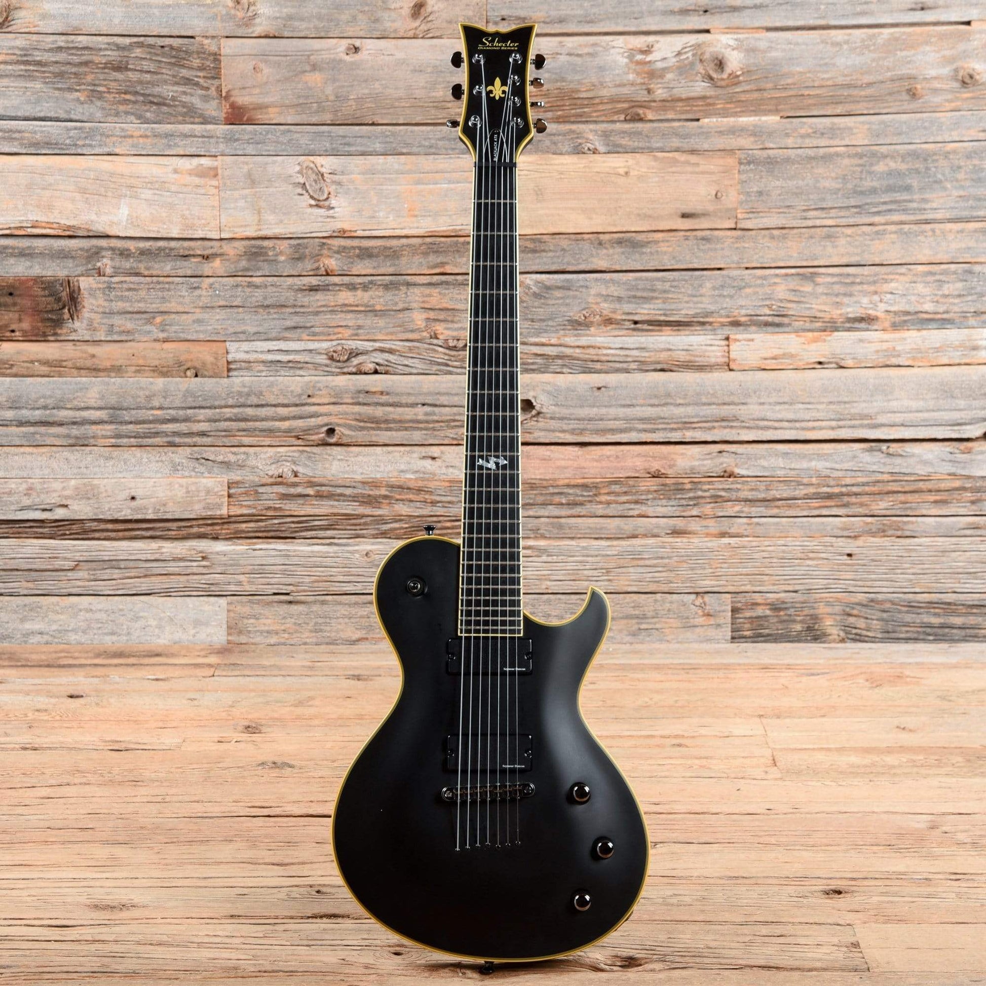 Schecter Blackjack ATX Solo-7 Aged Black Satin 2012 Electric Guitars / Solid Body