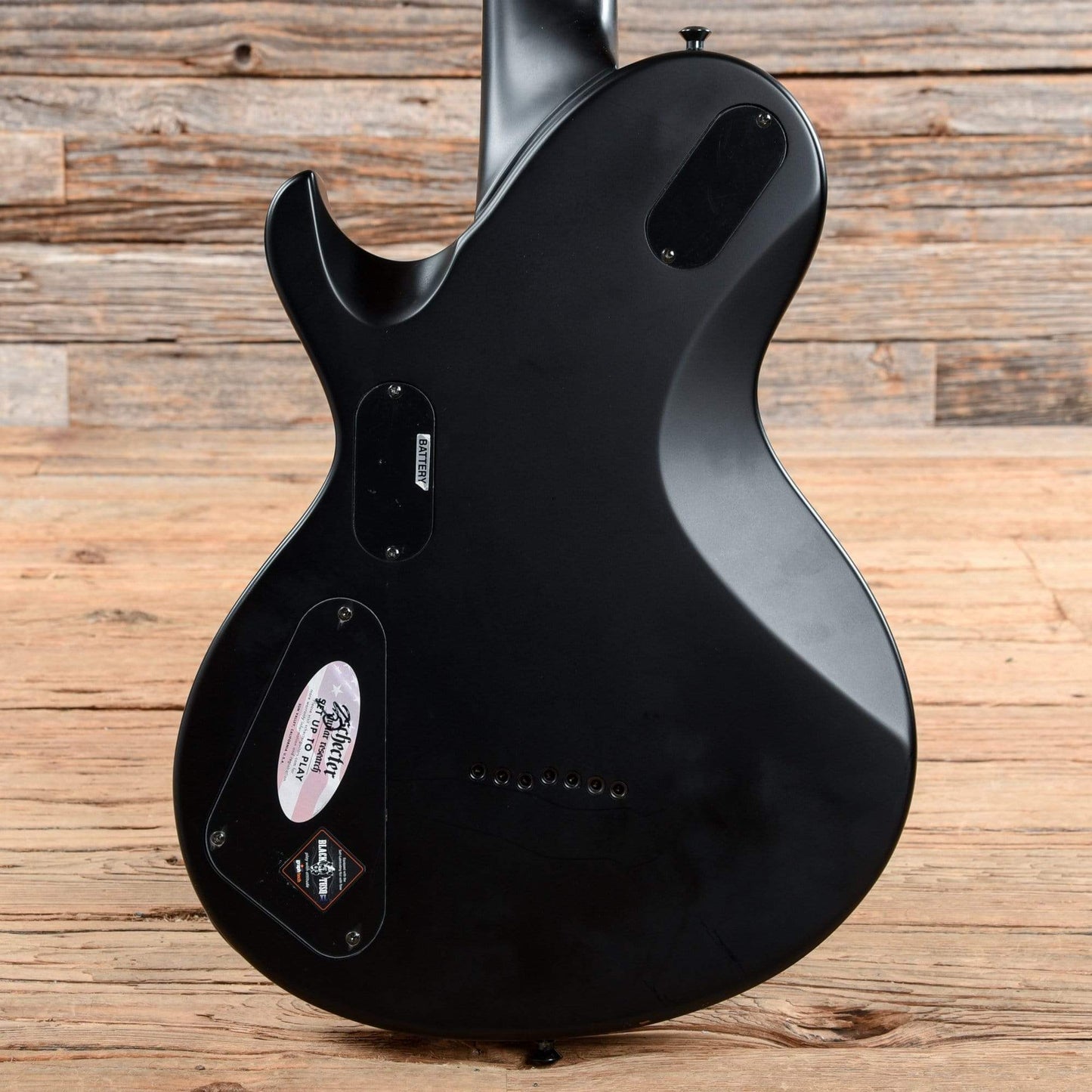 Schecter Blackjack ATX Solo-7 Aged Black Satin 2012 Electric Guitars / Solid Body