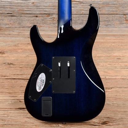 Schecter Blackjack SLS C-1 A Active See-Thru Blue Burst Electric Guitars / Solid Body