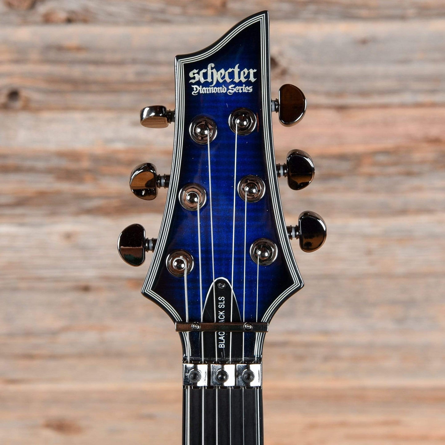 Schecter Blackjack SLS C-1 A Active See-Thru Blue Burst Electric Guitars / Solid Body