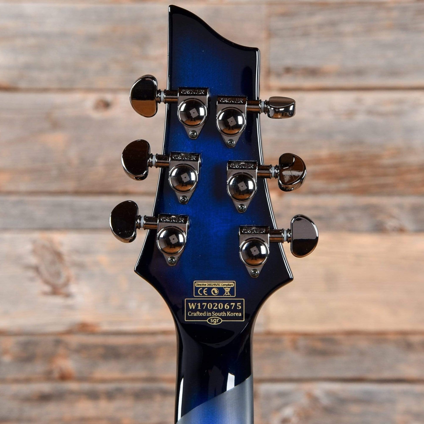 Schecter Blackjack SLS C-1 A Active See-Thru Blue Burst Electric Guitars / Solid Body