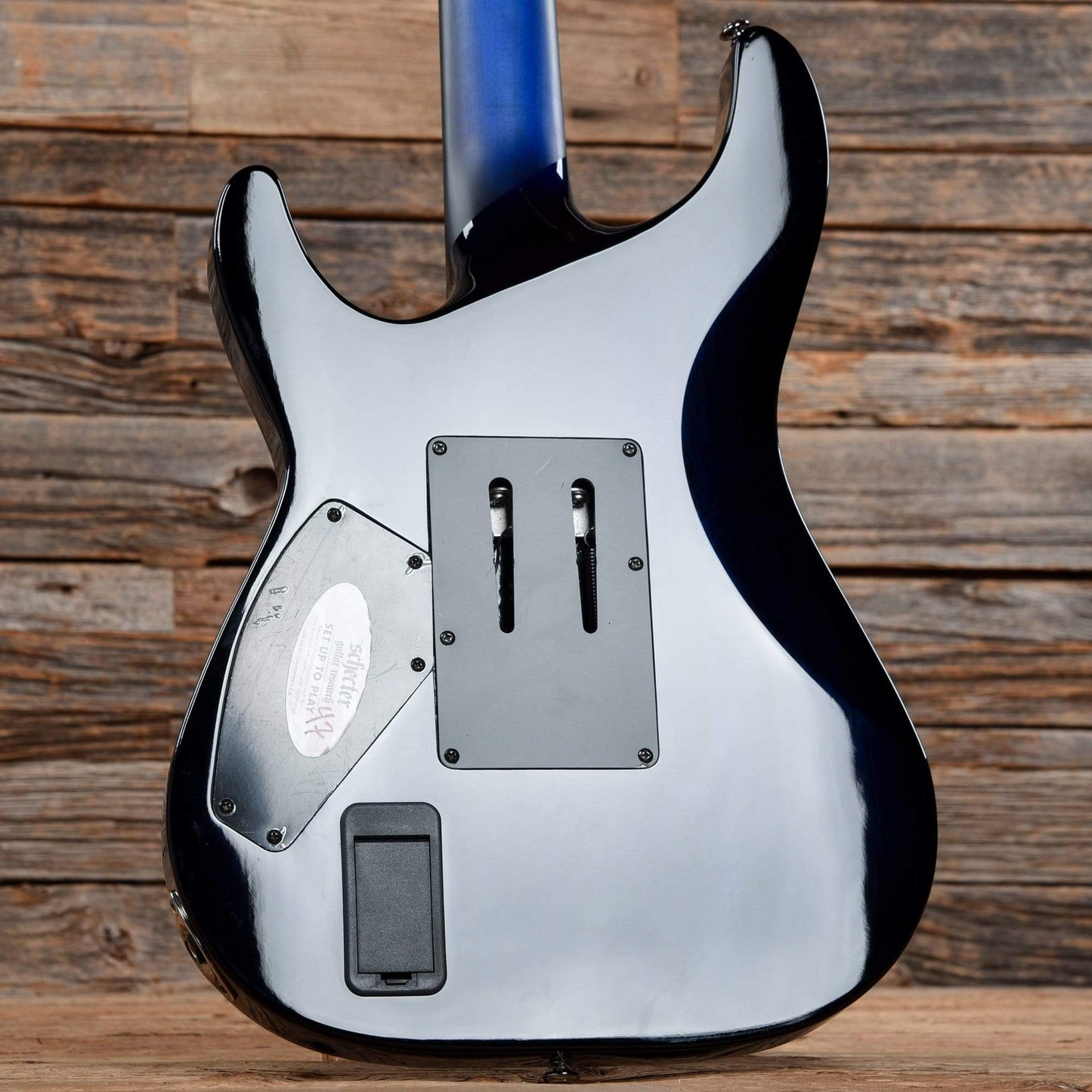 Schecter Blackjack SLS C-1 A Active See-Thru Blue Burst Electric Guitars / Solid Body