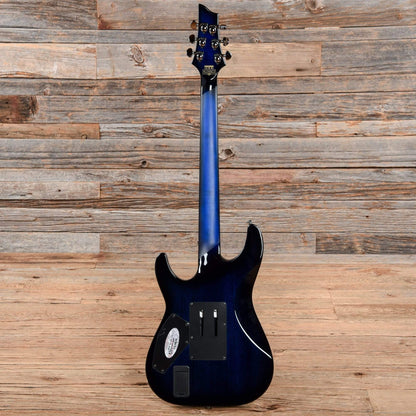 Schecter Blackjack SLS C-1 A Active See-Thru Blue Burst Electric Guitars / Solid Body