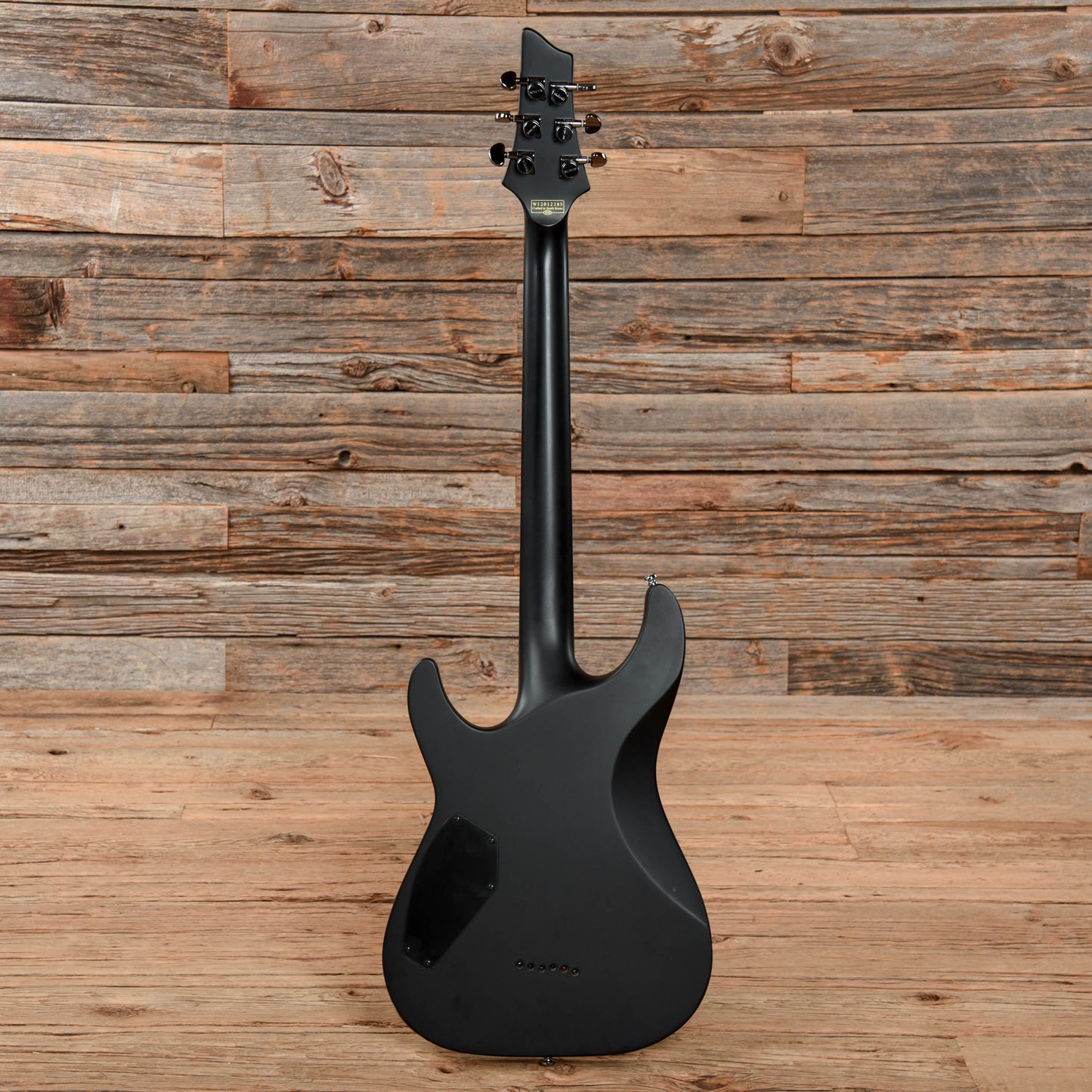 Schecter Blackjack SLS C-1 Passive Satin Black Electric Guitars / Solid Body