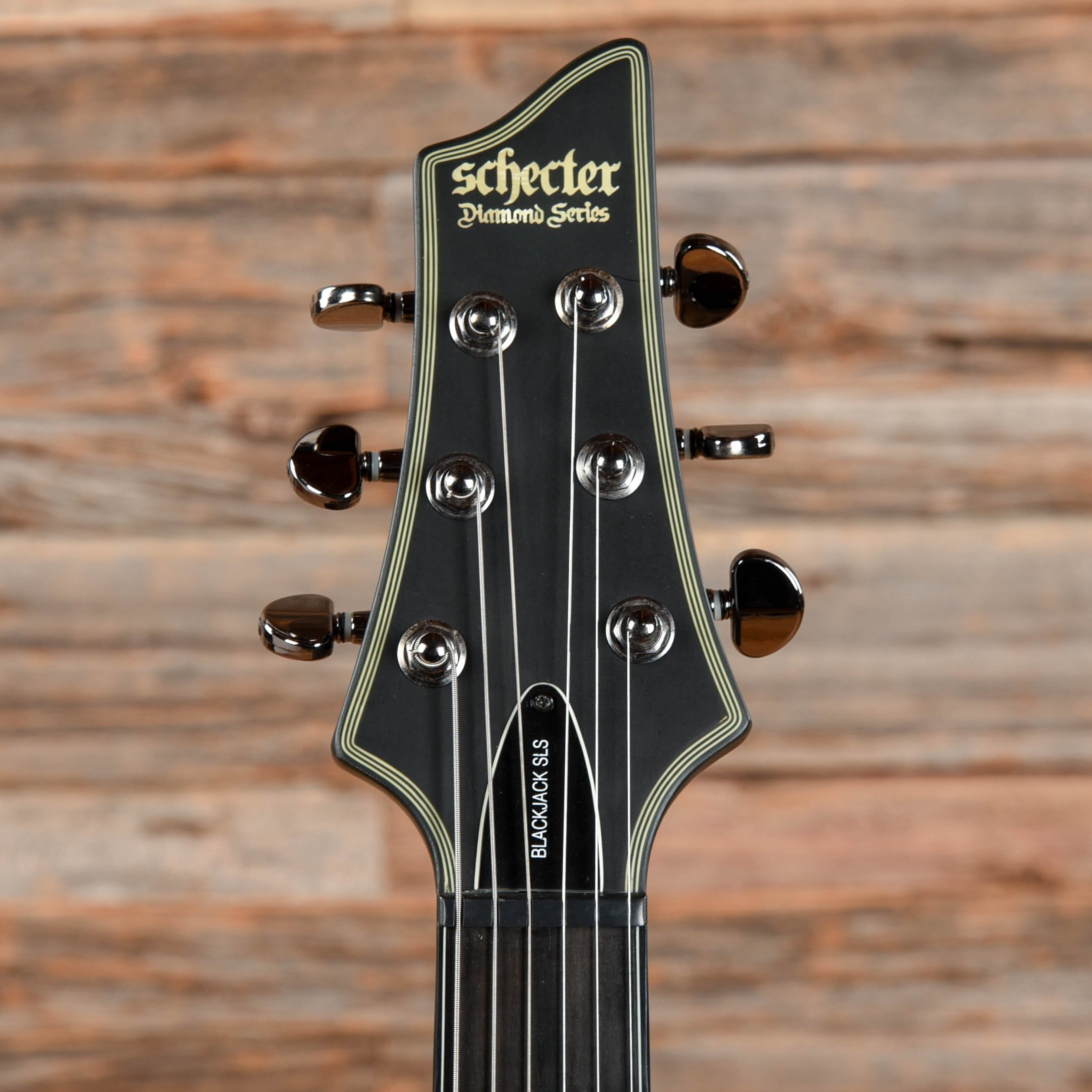 Schecter Blackjack SLS C-1 Passive Satin Black – Chicago Music