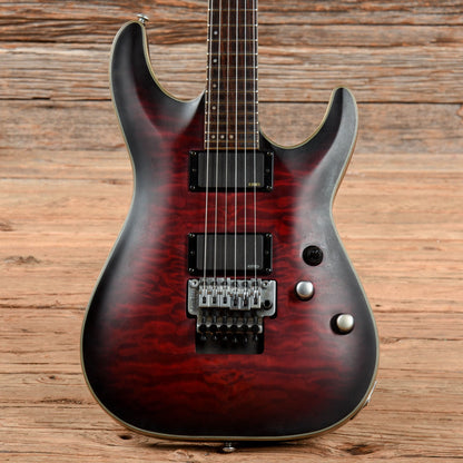 Schecter C-1 FR Platinum Crimson Red Burst Satin 2014 Electric Guitars / Solid Body