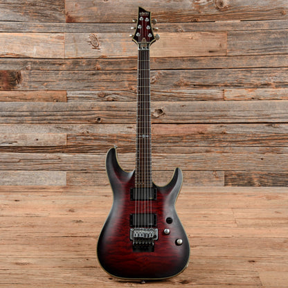 Schecter C-1 FR Platinum Crimson Red Burst Satin 2014 Electric Guitars / Solid Body