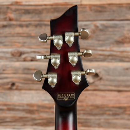 Schecter C-1 FR Platinum Crimson Red Burst Satin 2014 Electric Guitars / Solid Body