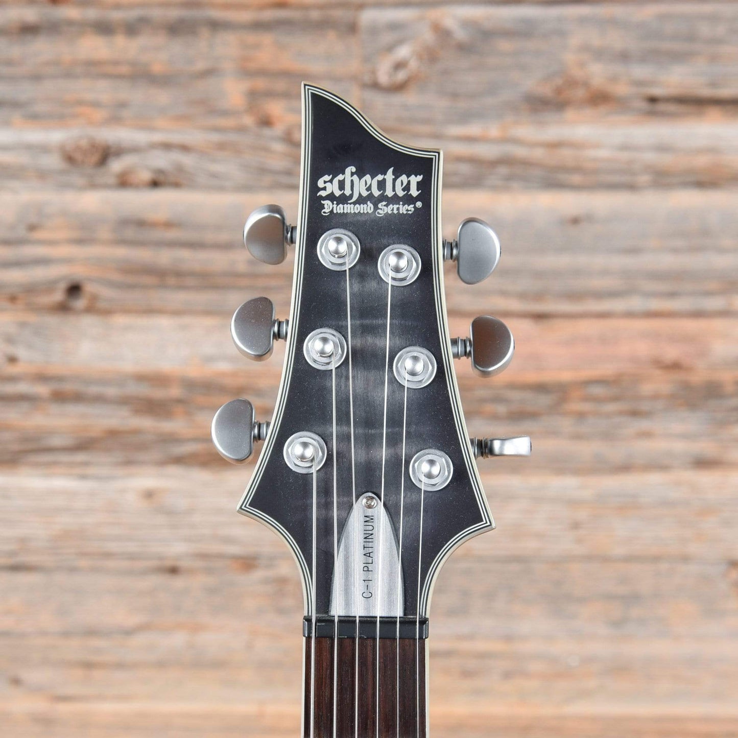 Schecter C-1 Platinum See-Thru Black 2018 Electric Guitars / Solid Body