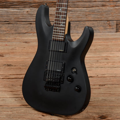 Schecter Damien FR Satin Black Electric Guitars / Solid Body