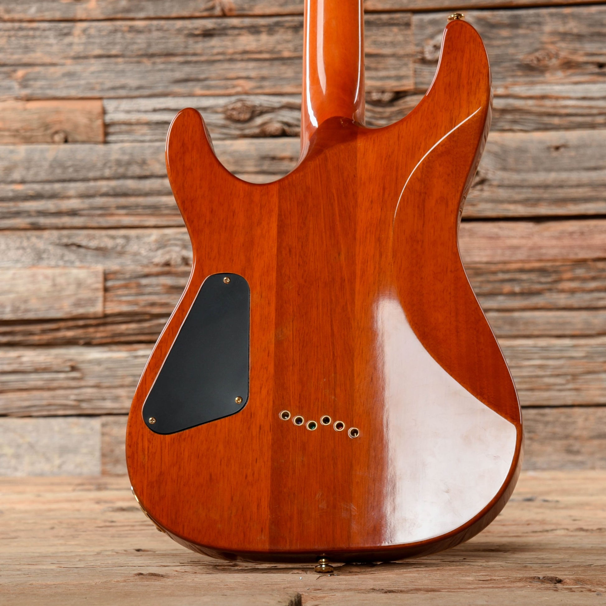 Schecter Diamond Series C-1 Elite Amber Quilt 2004 Electric Guitars / Solid Body