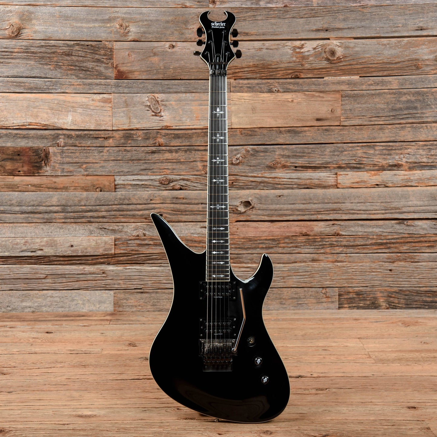 Schecter Diamond Series Synyster Special Black Electric Guitars / Solid Body