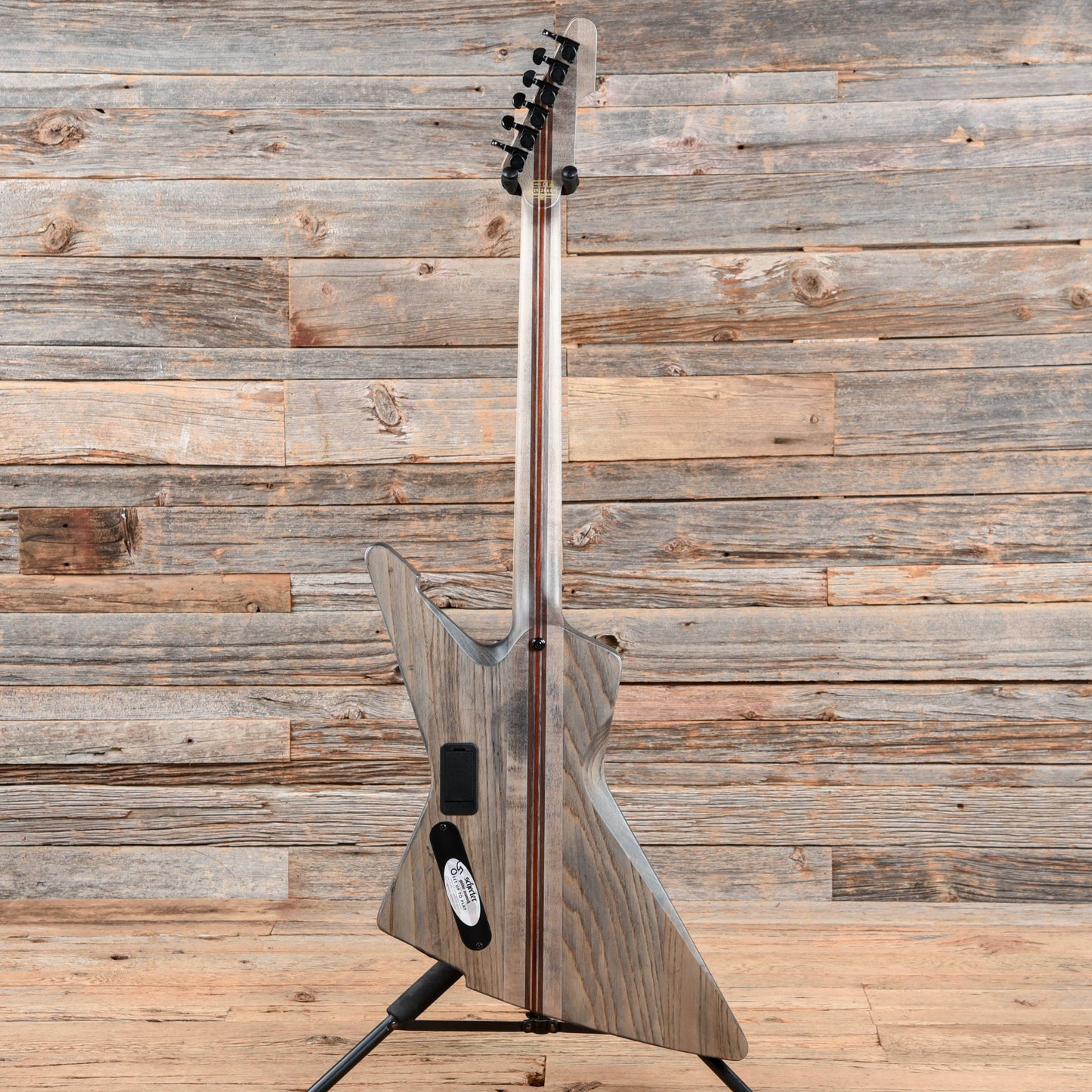 Schecter E-1 SLS Evil Twin Satin Black 2019 Electric Guitars / Solid Body