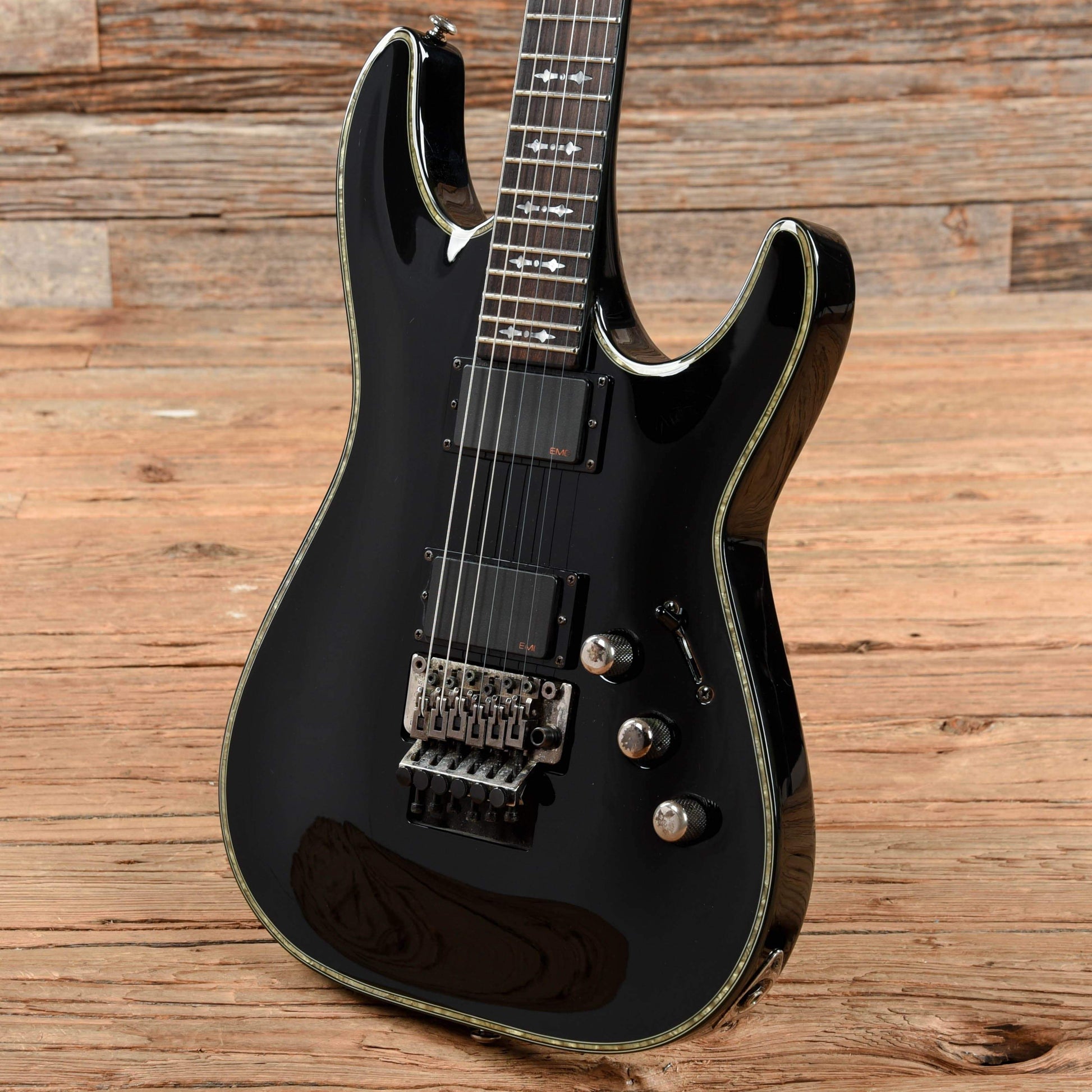 Schecter Hellraiser C-1 FR Gloss Black 2008 Electric Guitars / Solid Body