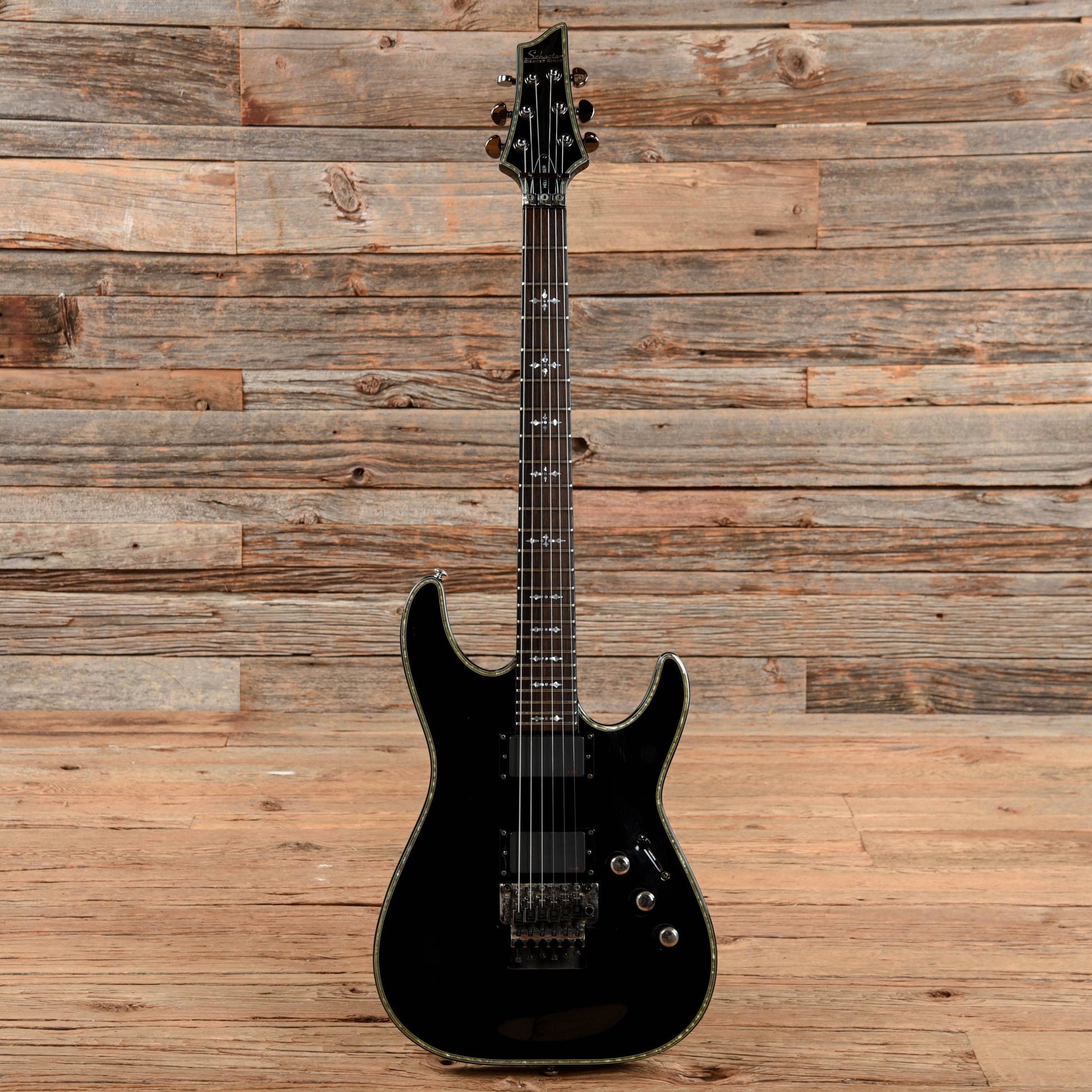 Schecter Hellraiser C-1 FR Gloss Black 2008 Electric Guitars / Solid Body