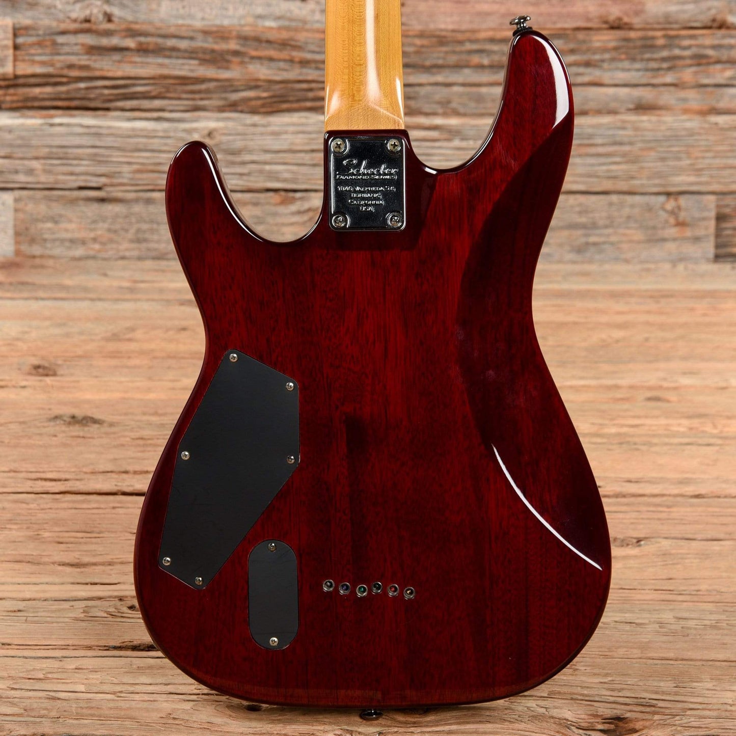 Schecter Hellraiser Deluxe Active Black Cherry 2009 Electric Guitars / Solid Body