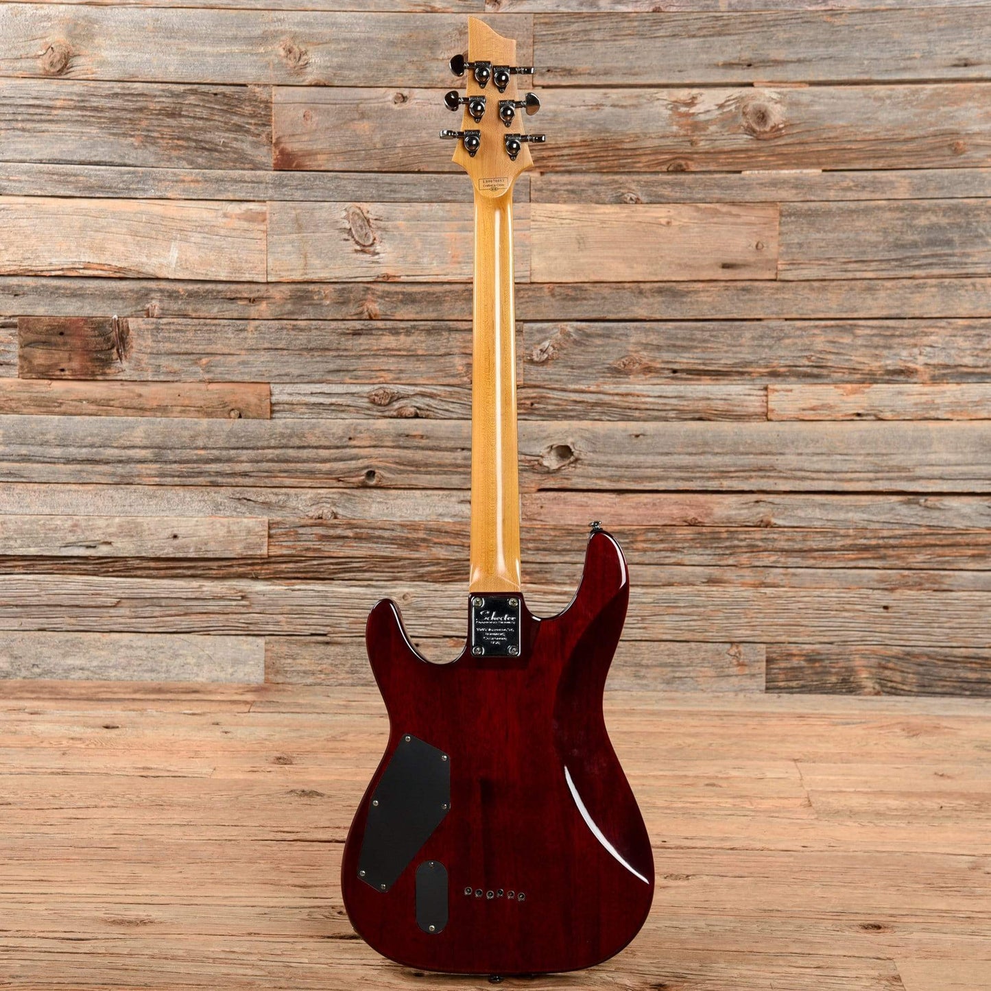 Schecter Hellraiser Deluxe Active Black Cherry 2009 Electric Guitars / Solid Body