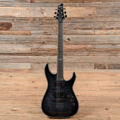 Schecter Hellraiser Hybrid C-1 Transparent Black 2022 Electric Guitars / Solid Body