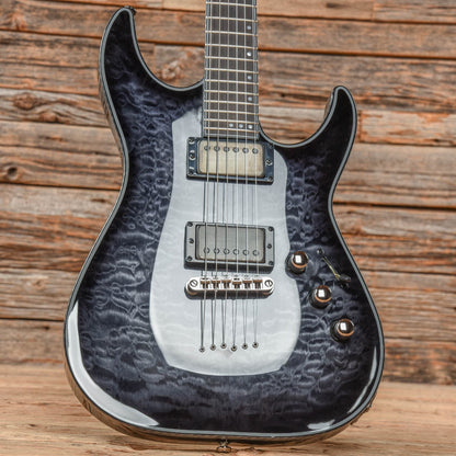 Schecter Hellraiser Hybrid C-1 Transparent Black 2022 Electric Guitars / Solid Body