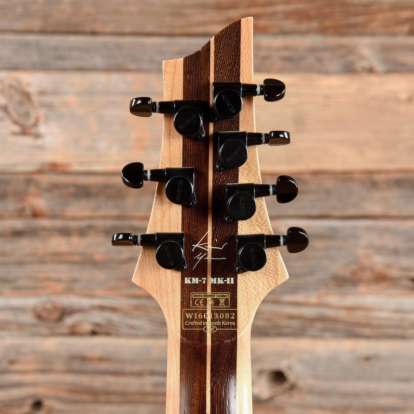 Schecter Keith Merrow KM-7 MK-II Natural Pearl 2016 Electric Guitars / Solid Body