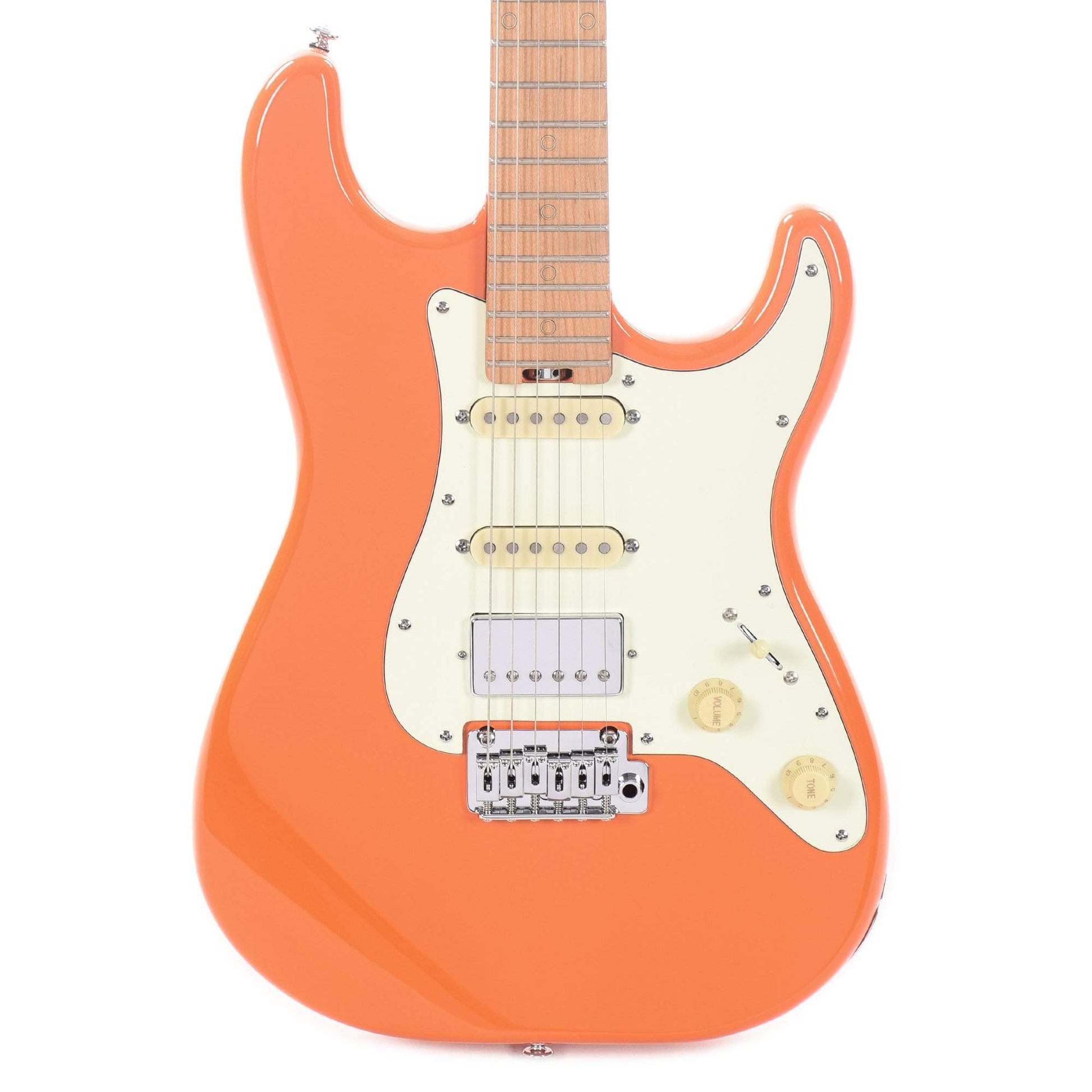 Schecter Nick Johnston Traditional Atomic Orange HSS Electric Guitars / Solid Body