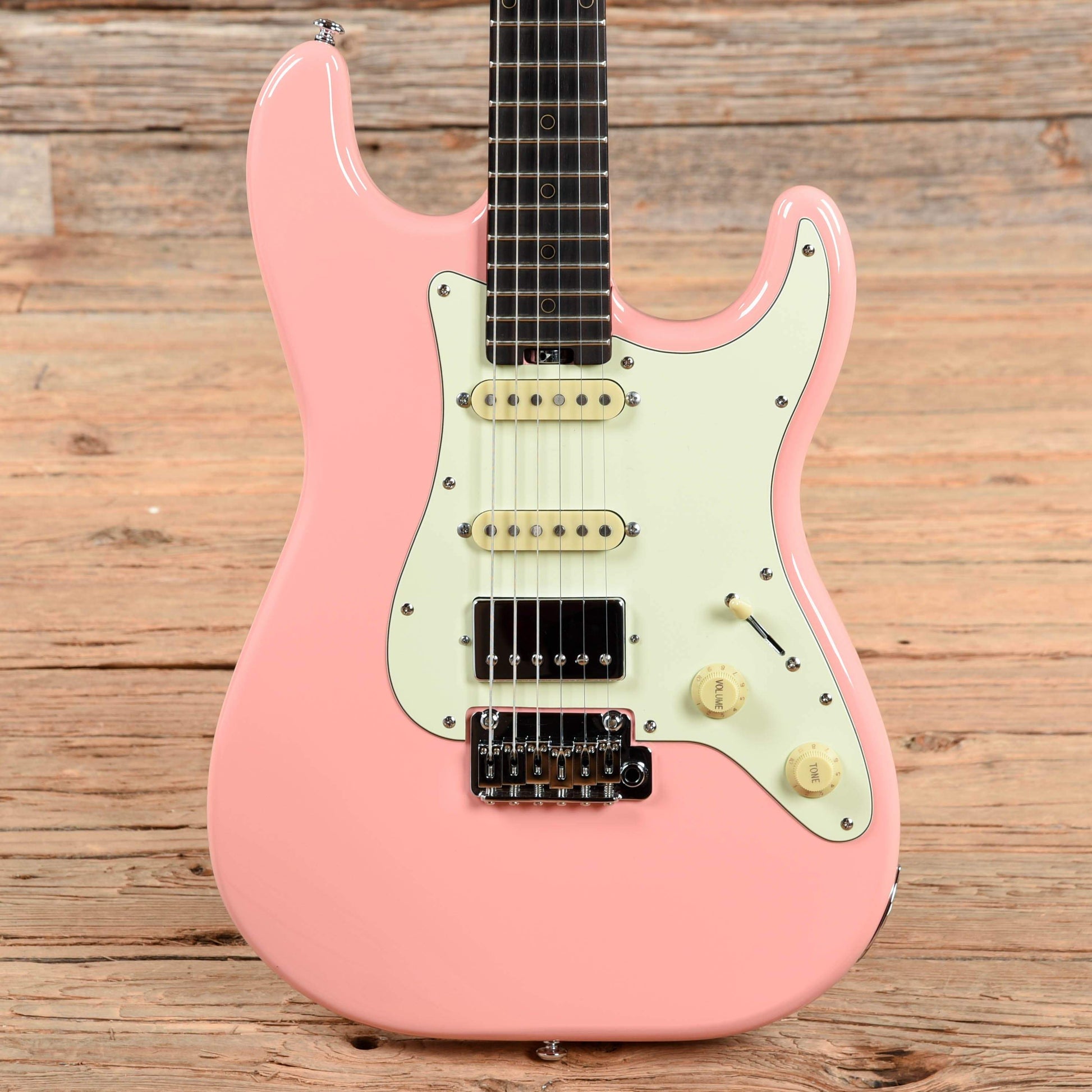 Schecter Nick Johnston Traditional HSS Atomic Coral Electric Guitars / Solid Body