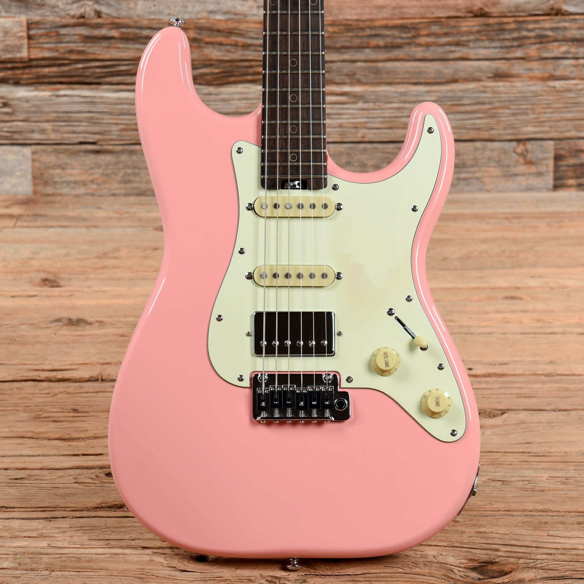 Schecter Nick Johnston Traditional HSS Atomic Coral Electric Guitars / Solid Body