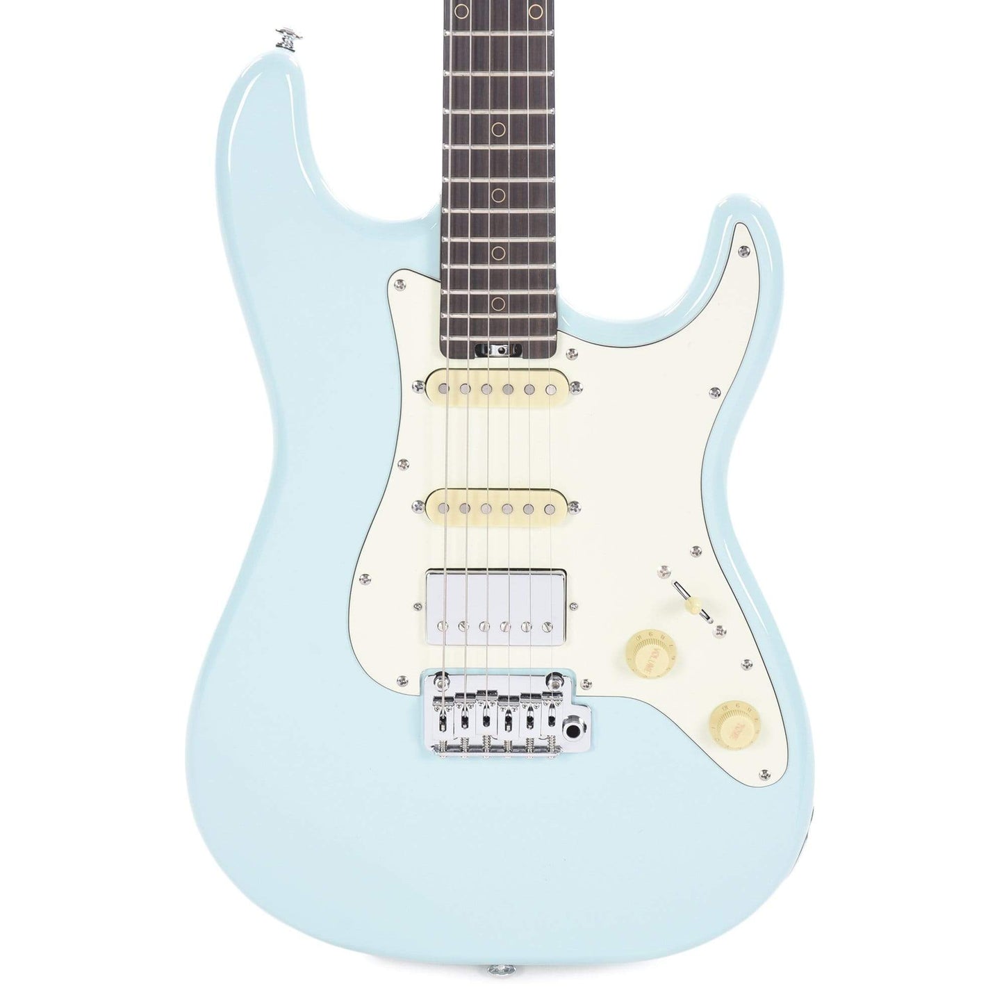 Schecter Nick Johnston Traditional HSS Atomic Frost w/Mint Green Pickguard Electric Guitars / Solid Body