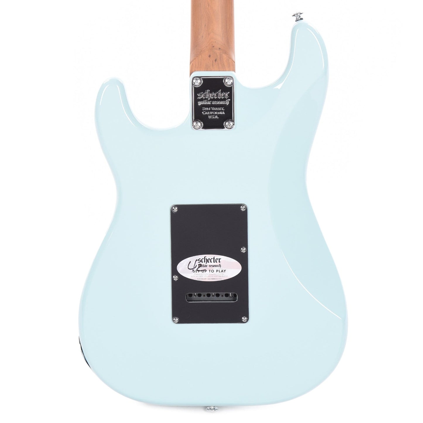 Schecter Nick Johnston Traditional HSS Atomic Frost w/Mint Green Pickguard Electric Guitars / Solid Body
