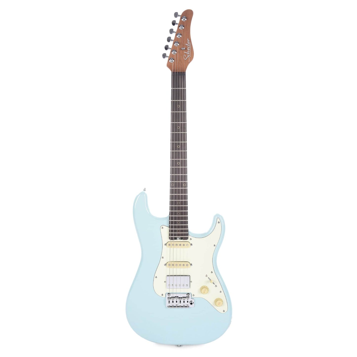 Schecter Nick Johnston Traditional HSS Atomic Frost w/Mint Green Pickguard Electric Guitars / Solid Body
