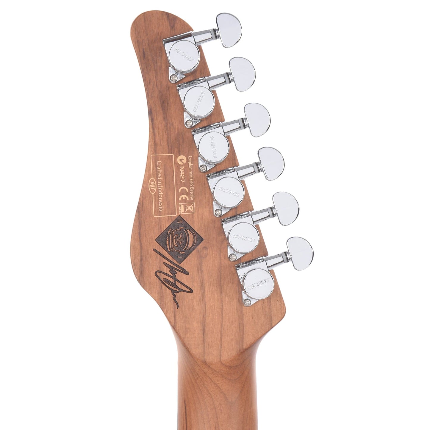 Schecter Nick Johnston Traditional HSS Atomic Frost w/Mint Green Pickguard Electric Guitars / Solid Body