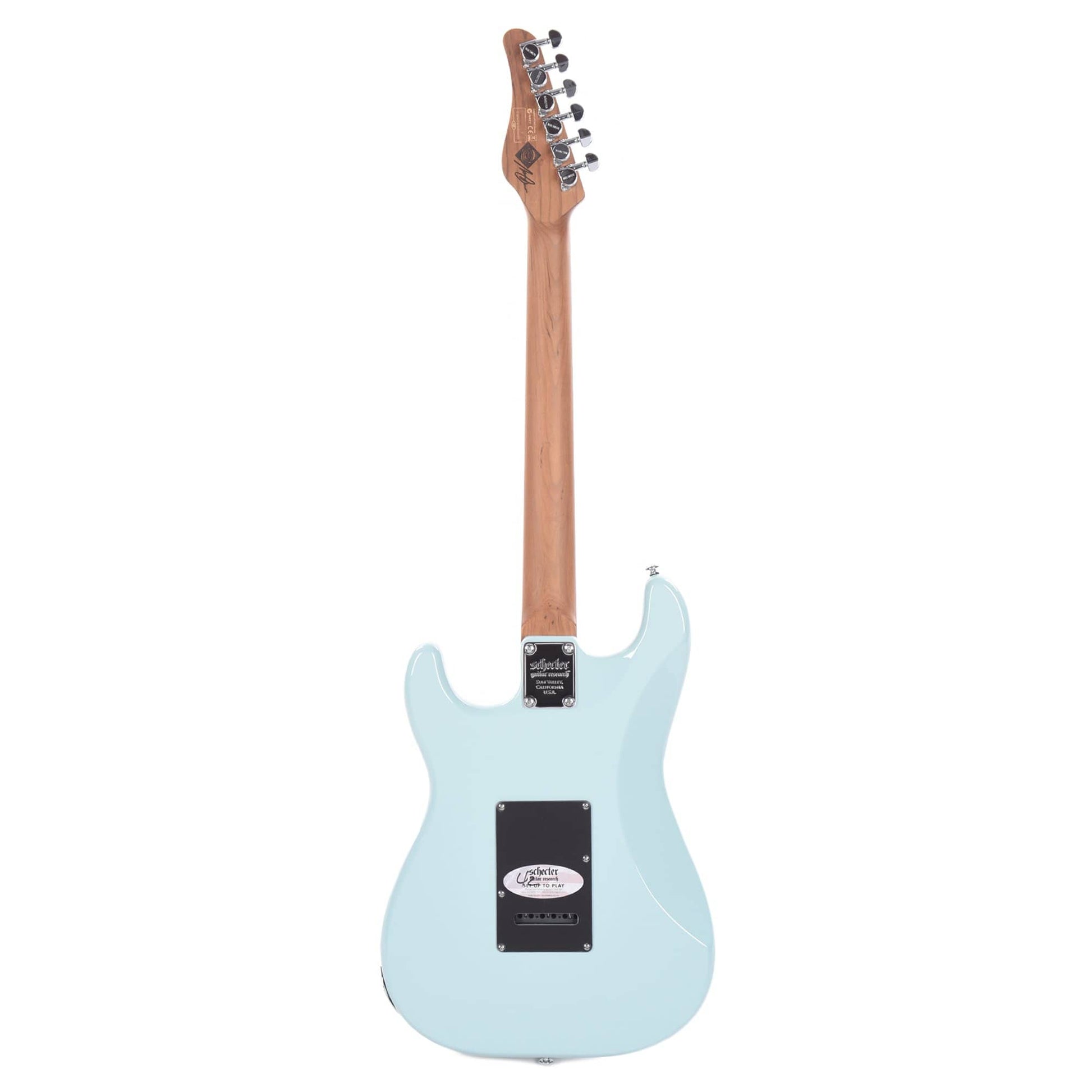 Schecter Nick Johnston Traditional HSS Atomic Frost w/Mint Green Pickguard Electric Guitars / Solid Body
