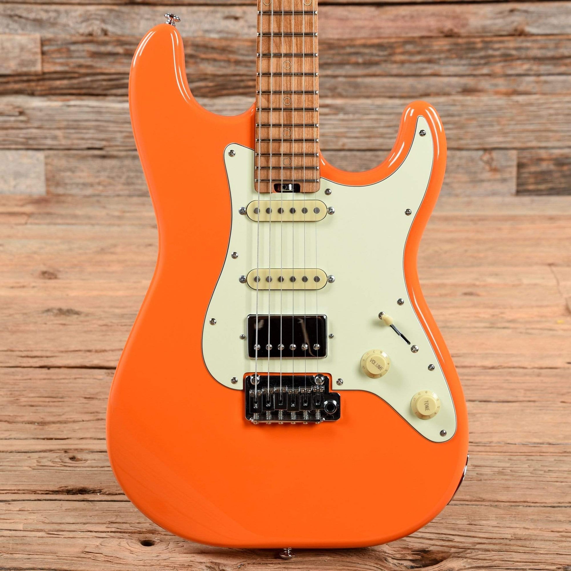 Schecter Nick Johnston Traditional HSS Atomic Orange 2020 Electric Guitars / Solid Body