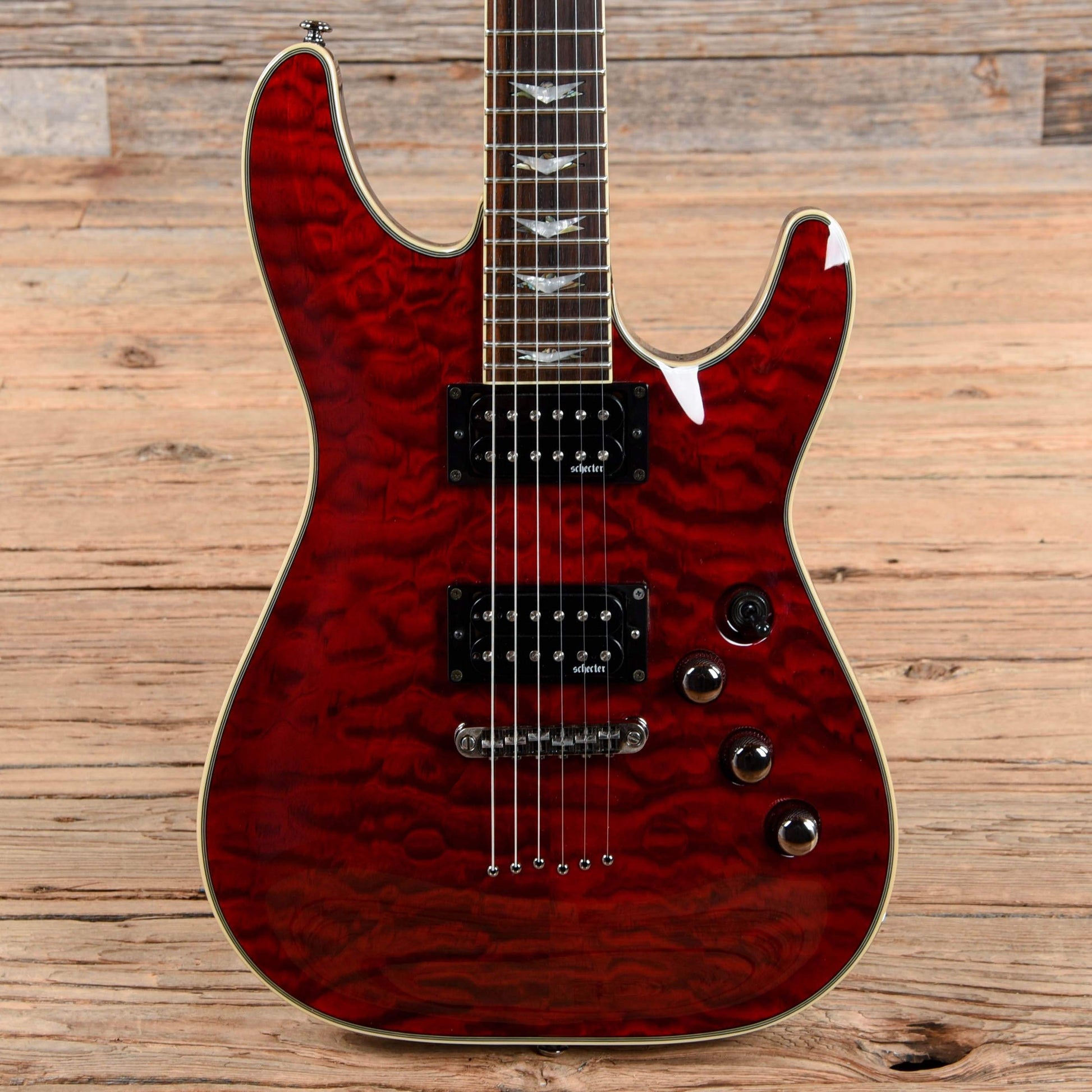 Schecter Omen Extreme-6 Black Cherry 2015 Electric Guitars / Solid Body