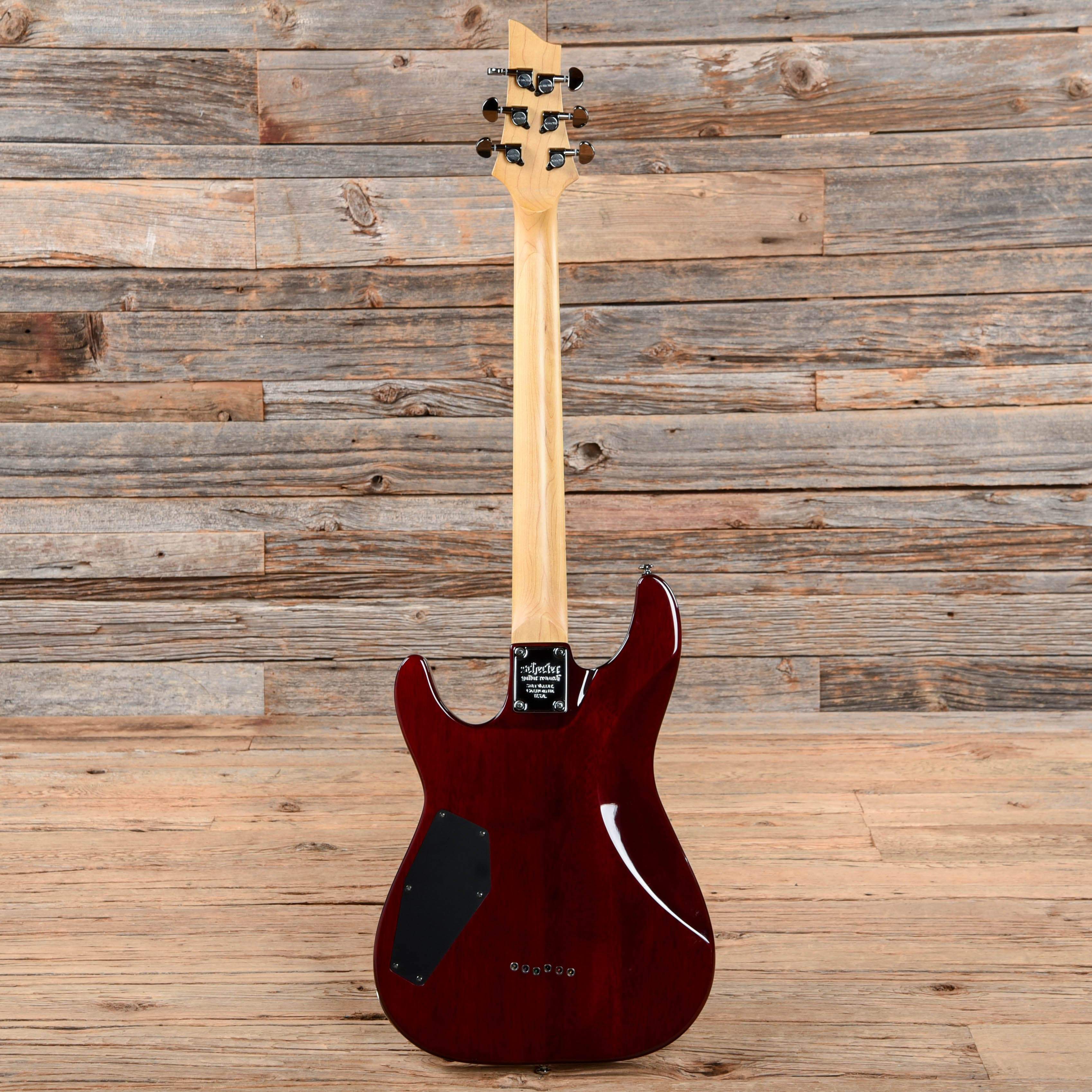 Schecter OMEN EXTREME 6 (ダンカンPUに交換済) Schecter Omen Extreme-6 Black Cherry 2015 – Chicago Music Exchange