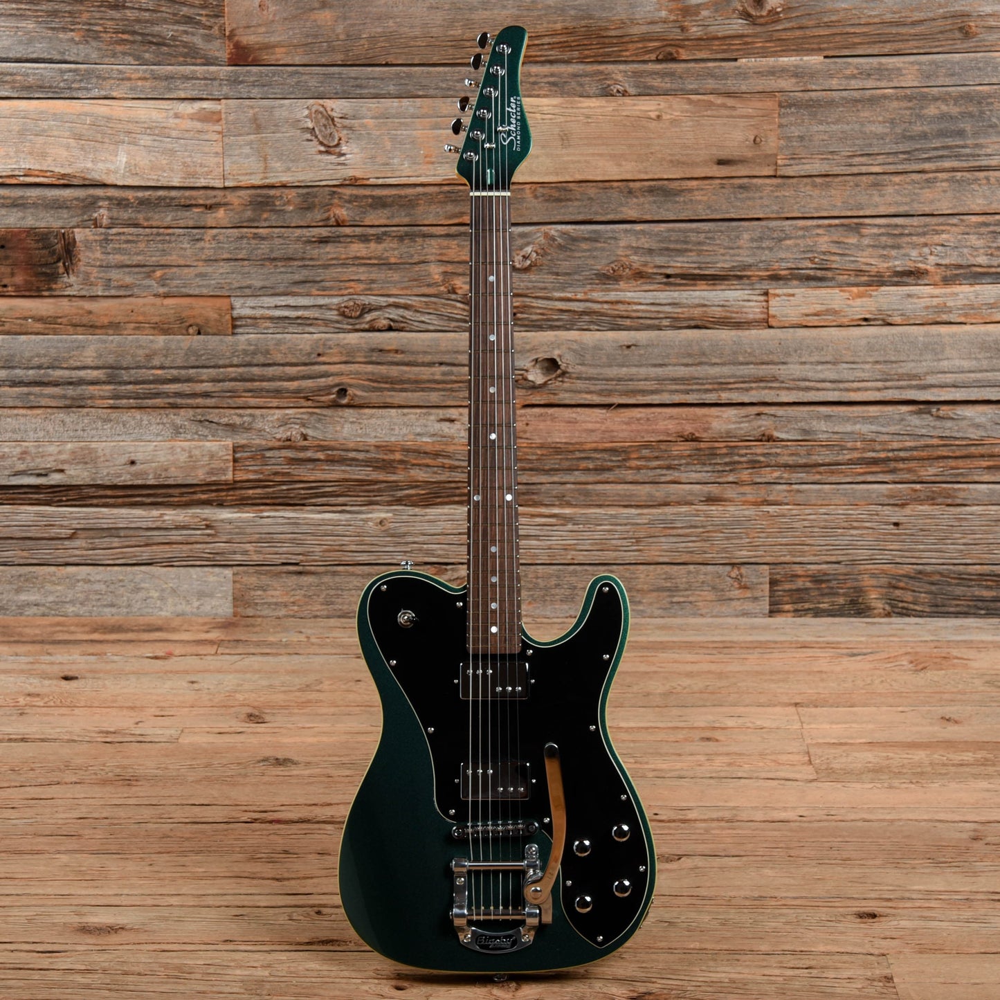 Schecter PT Fastback II B Dark Emerald Green 2019 Electric Guitars / Solid Body