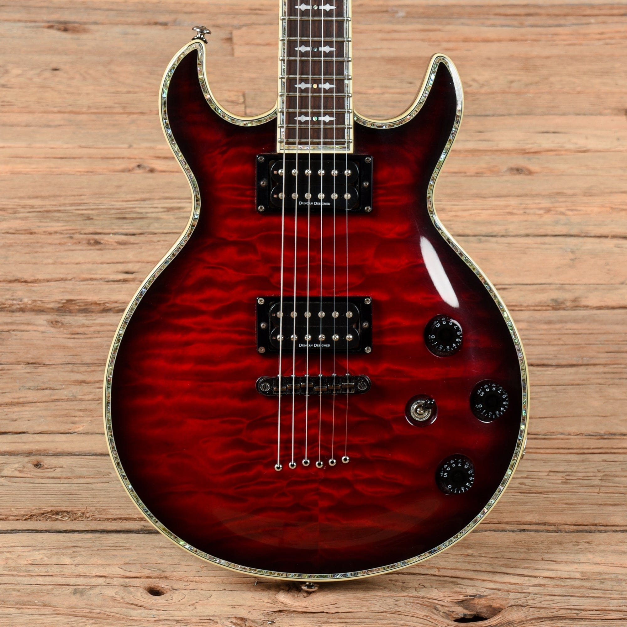 Schecter S-1 Elite Black Cherry – Chicago Music Exchange