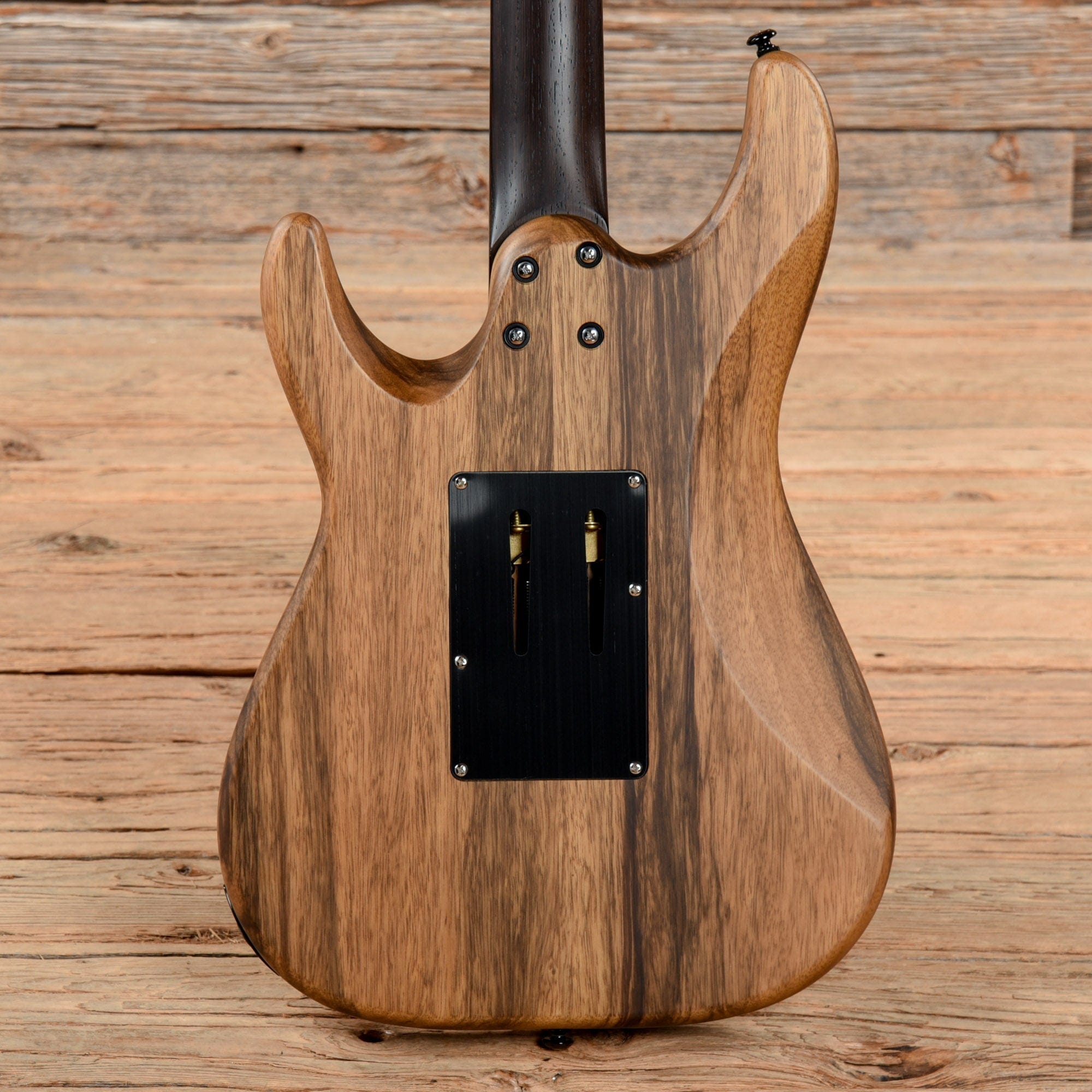 Schecter Sun Valley Super Shredder Exotic FR Natural Black Limba