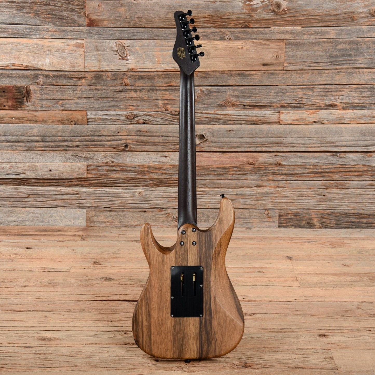 Schecter Sun Valley Super Shredder Exotic FR Natural Black Limba 2021 Electric Guitars / Solid Body